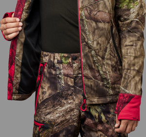 Moose Hunter 2.0 - fleece jakke MossyOak®Break-Up Country®/MossyOak®Red - Härkila