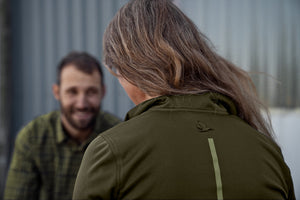 Emily fleece Women - Pine green - Seeland