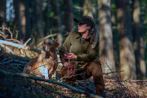 Olivia Skjorte Women Pine green - Seeland