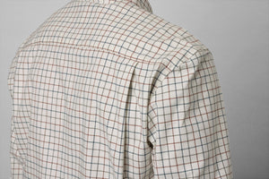 Oxford Shooting Skjorte - Grape Leaf/Terracotta Check - Seeland