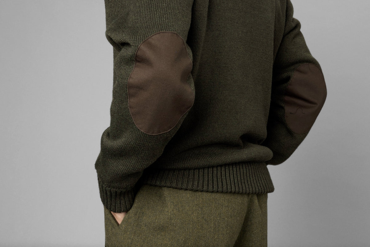 Haze Windbreaker Knit Grizzly Brown - Seeland