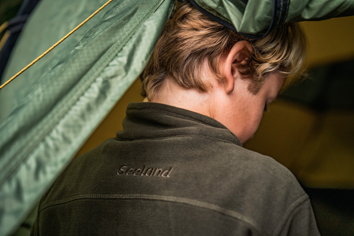 Benjamin Junior Fleece Pine green - Seeland