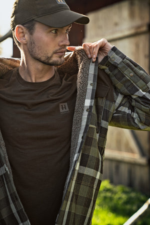 Härkila Base All Season S/S t-shirt - Shadow brown - Härkila