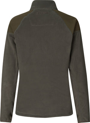 Vilja fleece til kvinder Willow green/Shadow grey - Härkila