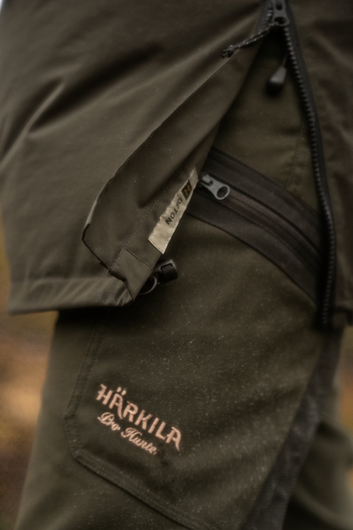 Orton tech HWS packable smock Willow green - Härkila