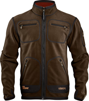 Kamko Fleece - Brown/Red - Härkila