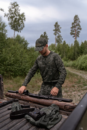 Härkila NOCTYX camo - L/S t-shirt AXIS MSP®Black - Härkila
