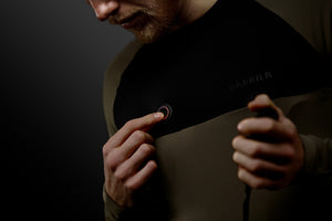 Härkila Heat L/S t-shirt Willow green/Black - Härkila