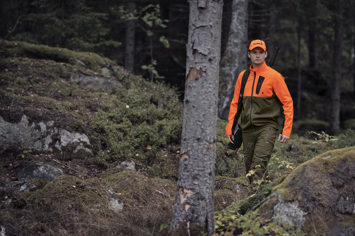 Force Advanced softshell jakke Hi-vis orange - Seeland