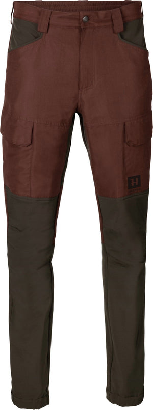 Str. 48/33" - Härkila Scandinavian bukser - Blodstone red/Shadow brown - Härkila - Ombytningsvare