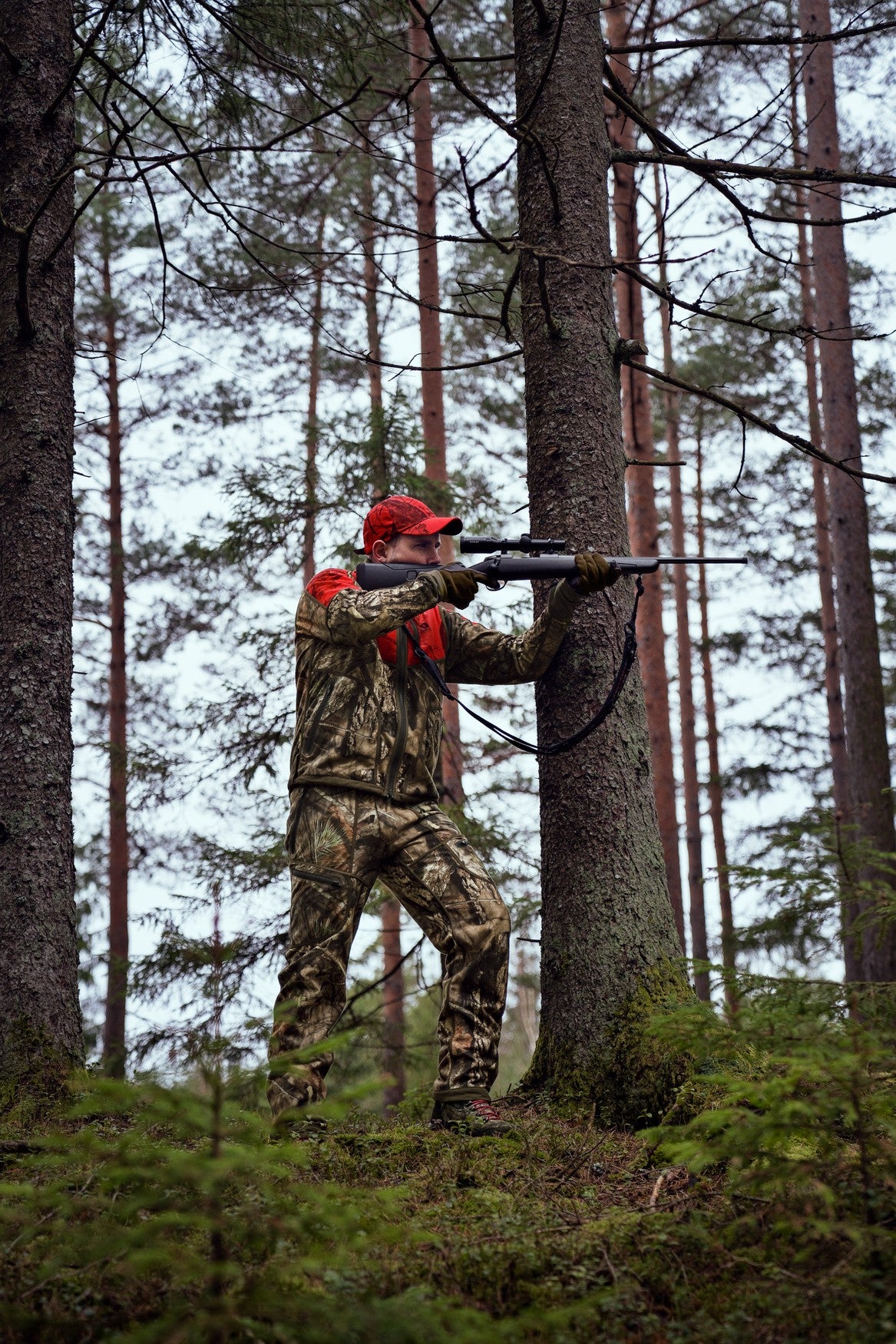 Kamko camo reversible WSP jakke Hunting green/MossyOak®Break-up Country® - Härkila