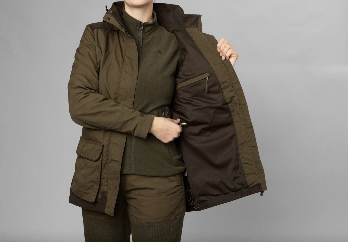 KeyPoint Kora Jakke Pine Green/Grizzly Brown - Seeland