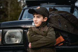 Bolt Junior Fleece Jakke Pine green - Seeland