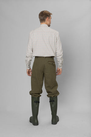 Oxford Shooting Skjorte - Grape Leaf/Terracotta Check - Seeland