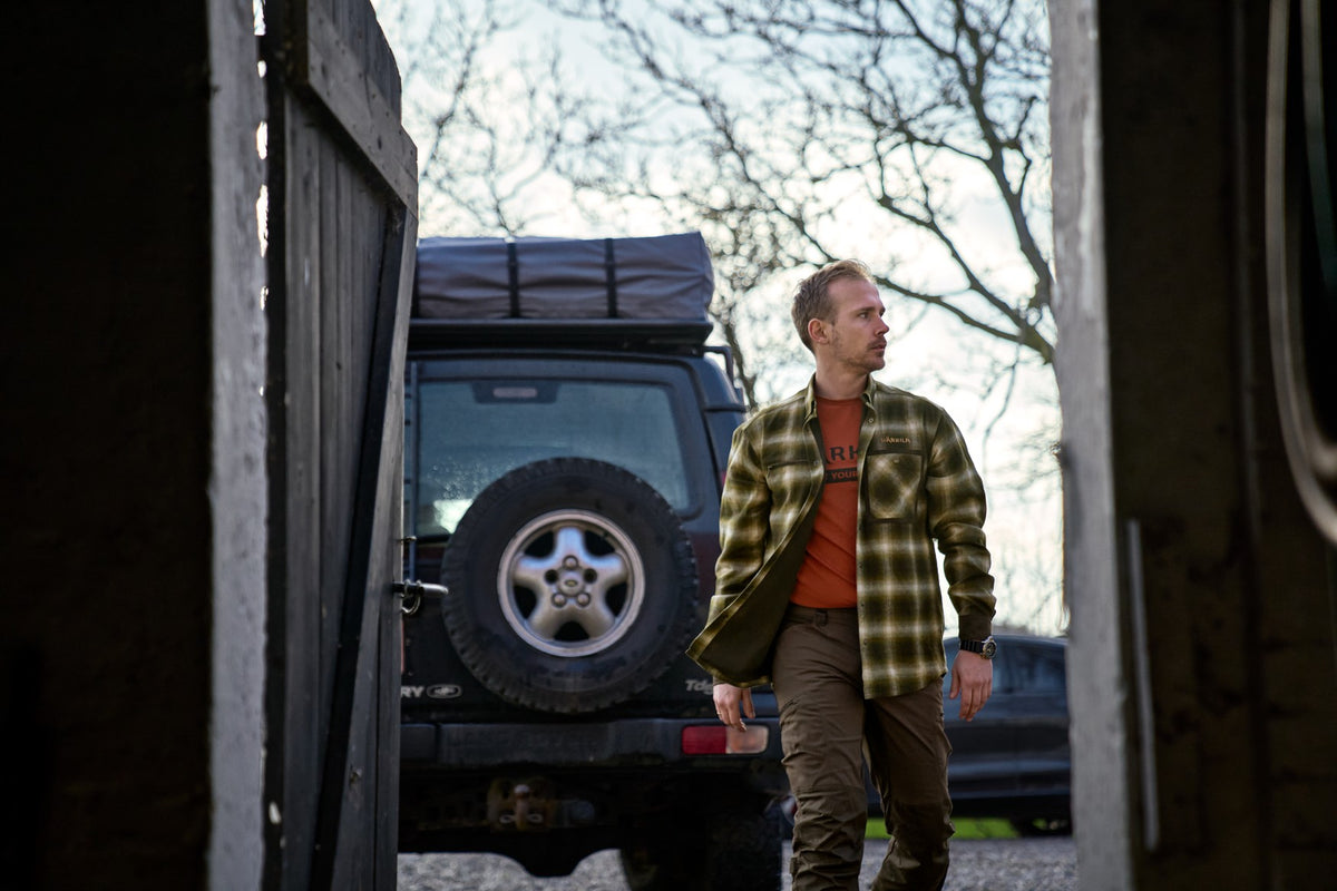 Folke shirt jacket - Willow green - Härkila