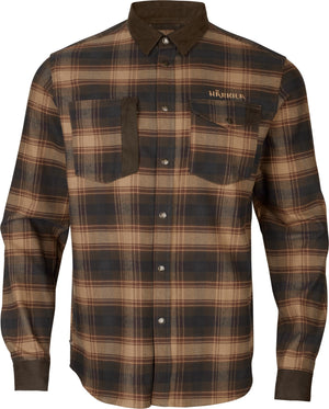 Aivak L/S skjorte -  Burgundy - Härkila