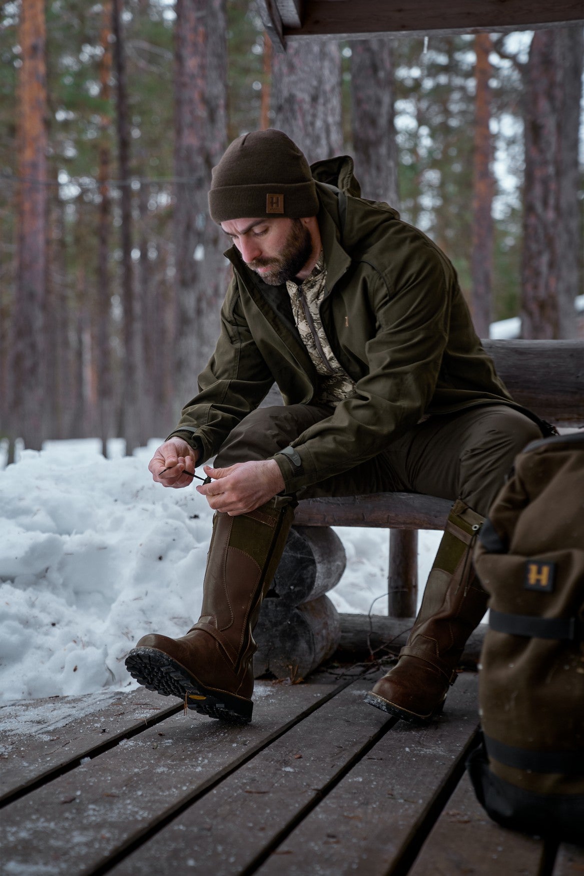 Visent 2.0 GTX Willow green/Shadow brown - Härkila