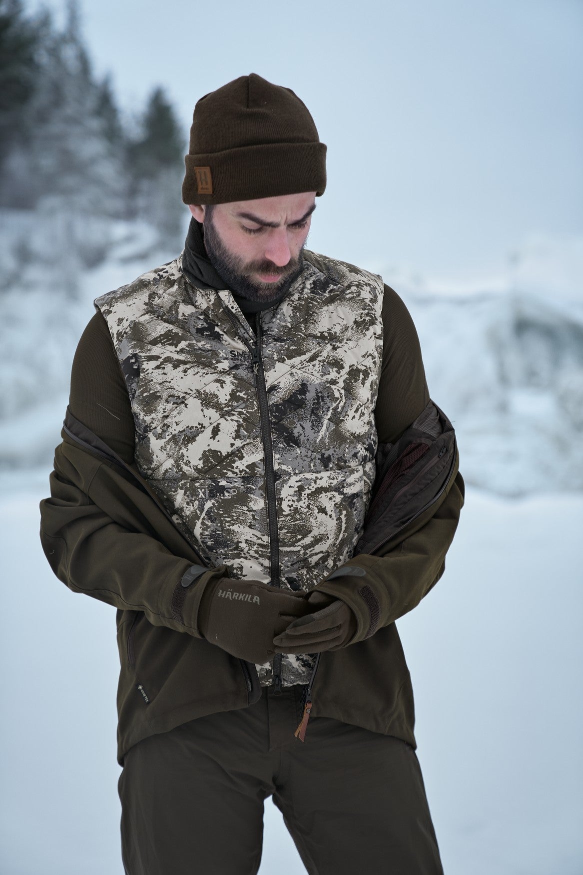 Härkila camo HSP isoleret vest AXIS MSP®Mountain - Härkila