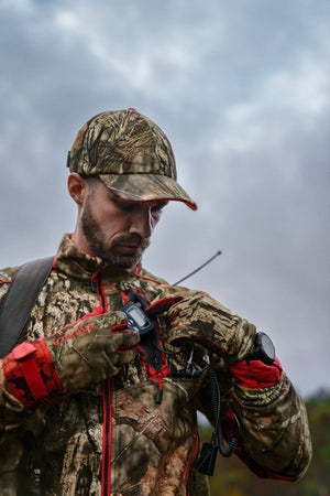 Str. L - Moose Hunter 2.0 - WSP jakke MossyOak®Break-Up Country®/MossyOak®Red - Härkila - Ombytningsvare