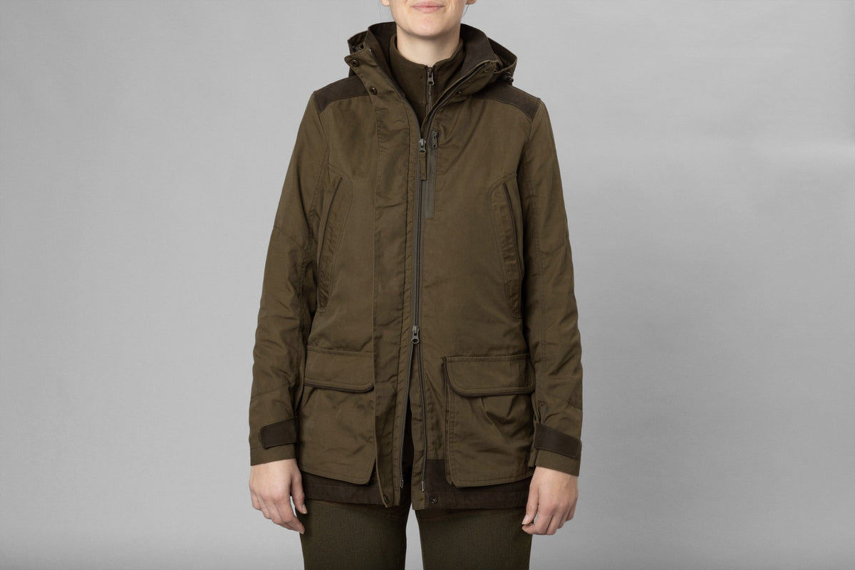 KeyPoint Kora Jakke Pine Green/Grizzly Brown - Seeland