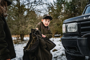Bolt Junior Fleece Jakke Pine green - Seeland