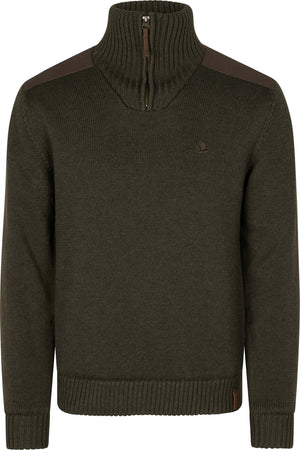 Haze Windbreaker Knit Grizzly Brown - Seeland