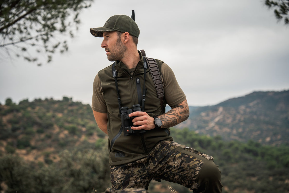 Apex Merino T-shirt Pine green - Seeland