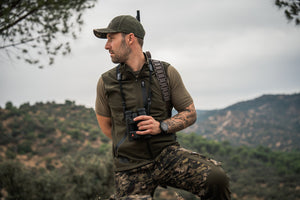 Apex Merino T-shirt Pine green - Seeland