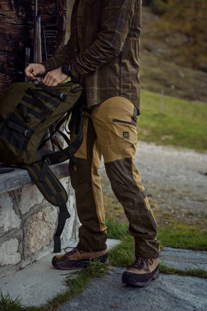 Ragnar bukser - Shadow brown/Golden brown - Härkila