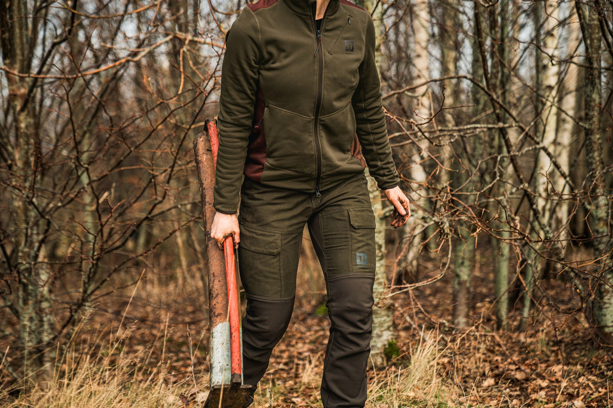 Härkila Scandinavian bukser til kvinder - Willow green/Deep brown - Härkila
