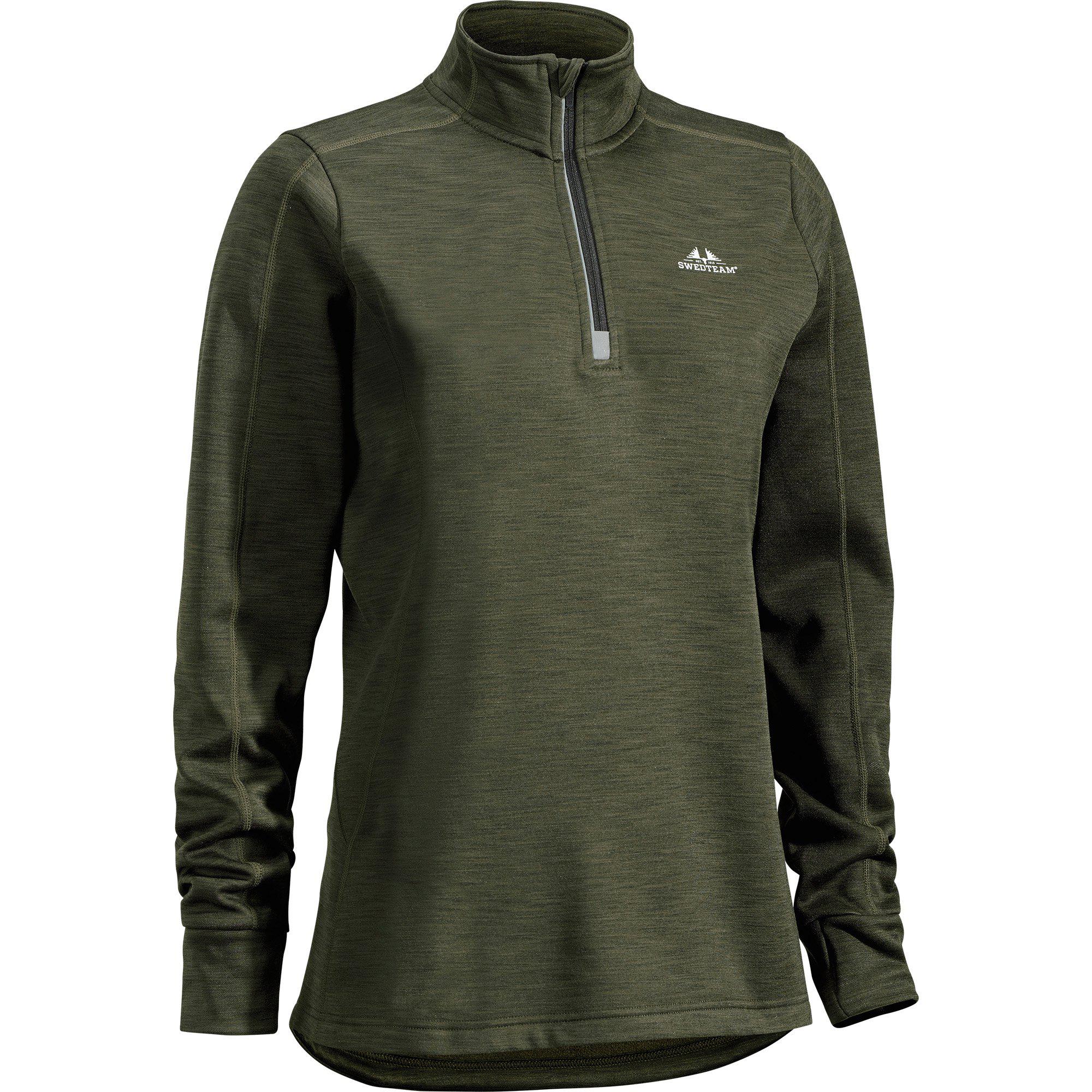 Str. 34 - Ultra Light Women Sweater Hunting Green - Swedteam - Ombytningsvare