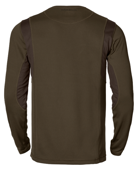 Forest Hunter L/S t-shirt Hunting green/Shadow brown - Härkila