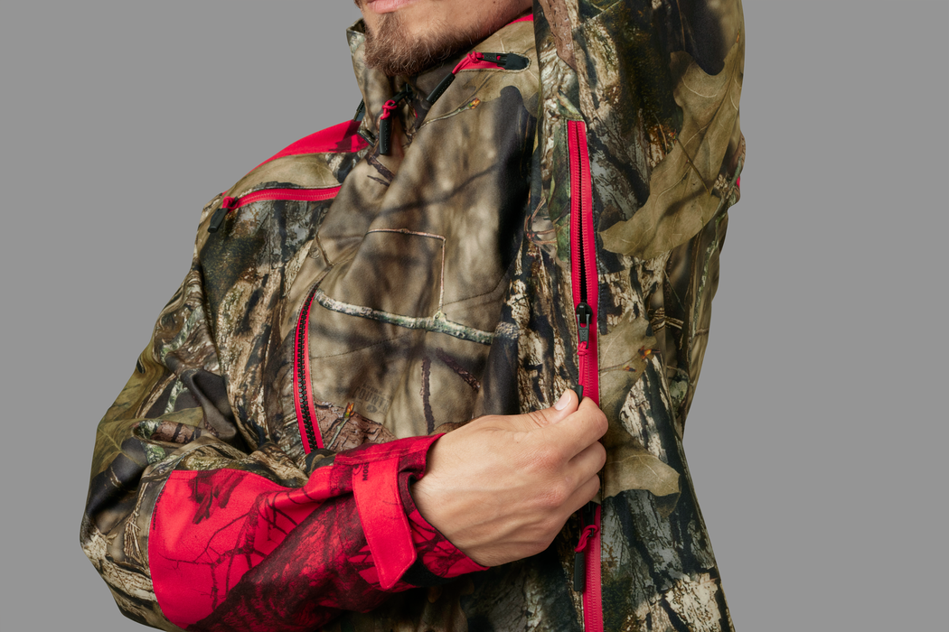 Moose Hunter 2.0 GTX jakke MossyOak®Break-Up Country®/MossyOak®Red - Härkila