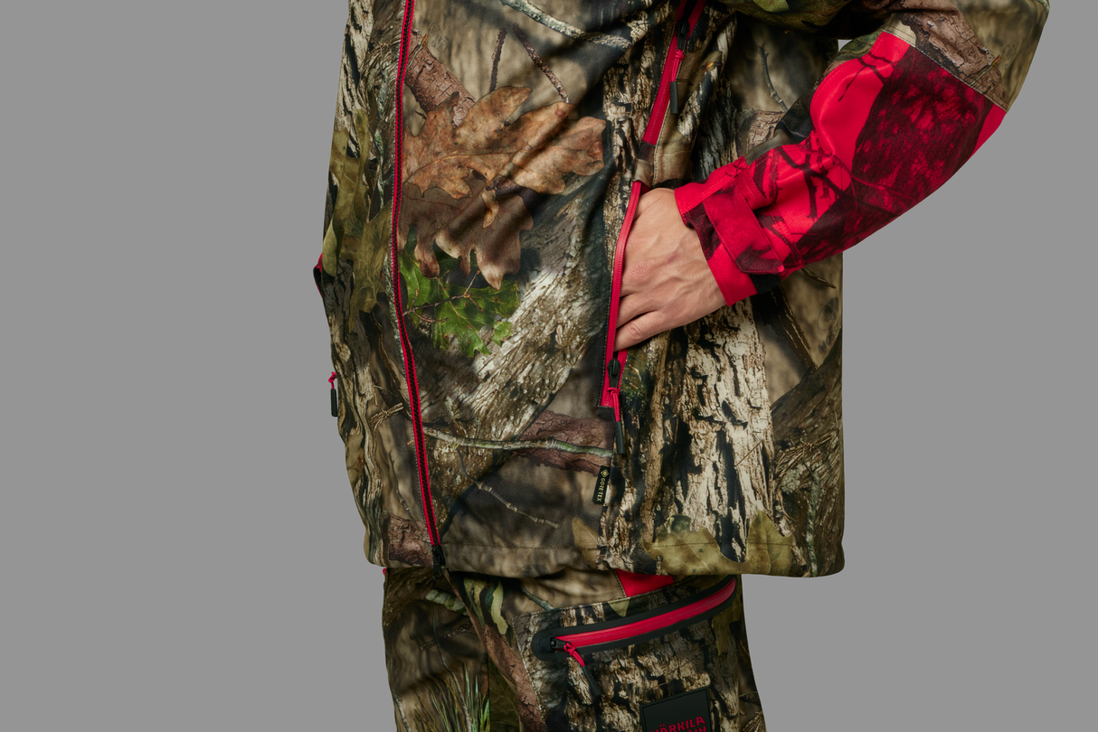 Moose Hunter 2.0 - GTX jakke MossyOak®Break-Up Country®/MossyOak®Red - Härkila