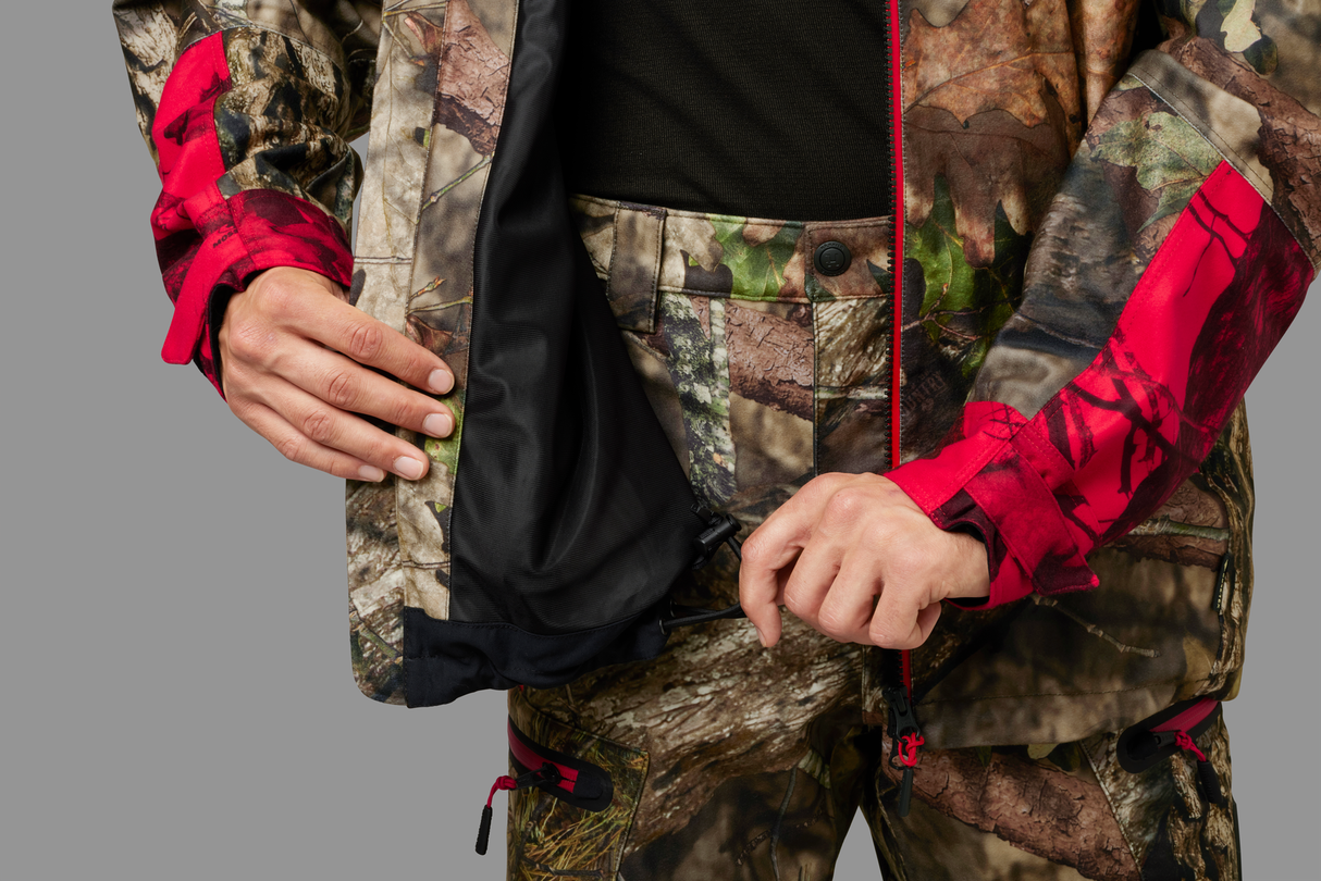 Moose Hunter 2.0 - GTX jakke MossyOak®Break-Up Country®/MossyOak®Red - Härkila