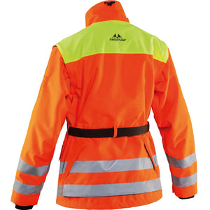 Str. L - Dog Handler Nicco Wo Hunting Jacket Orange Neon - Swedteam - Ombytningsvare