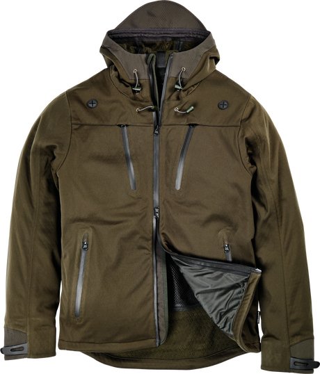 Hawker Shell jakke - Pine green - Seeland