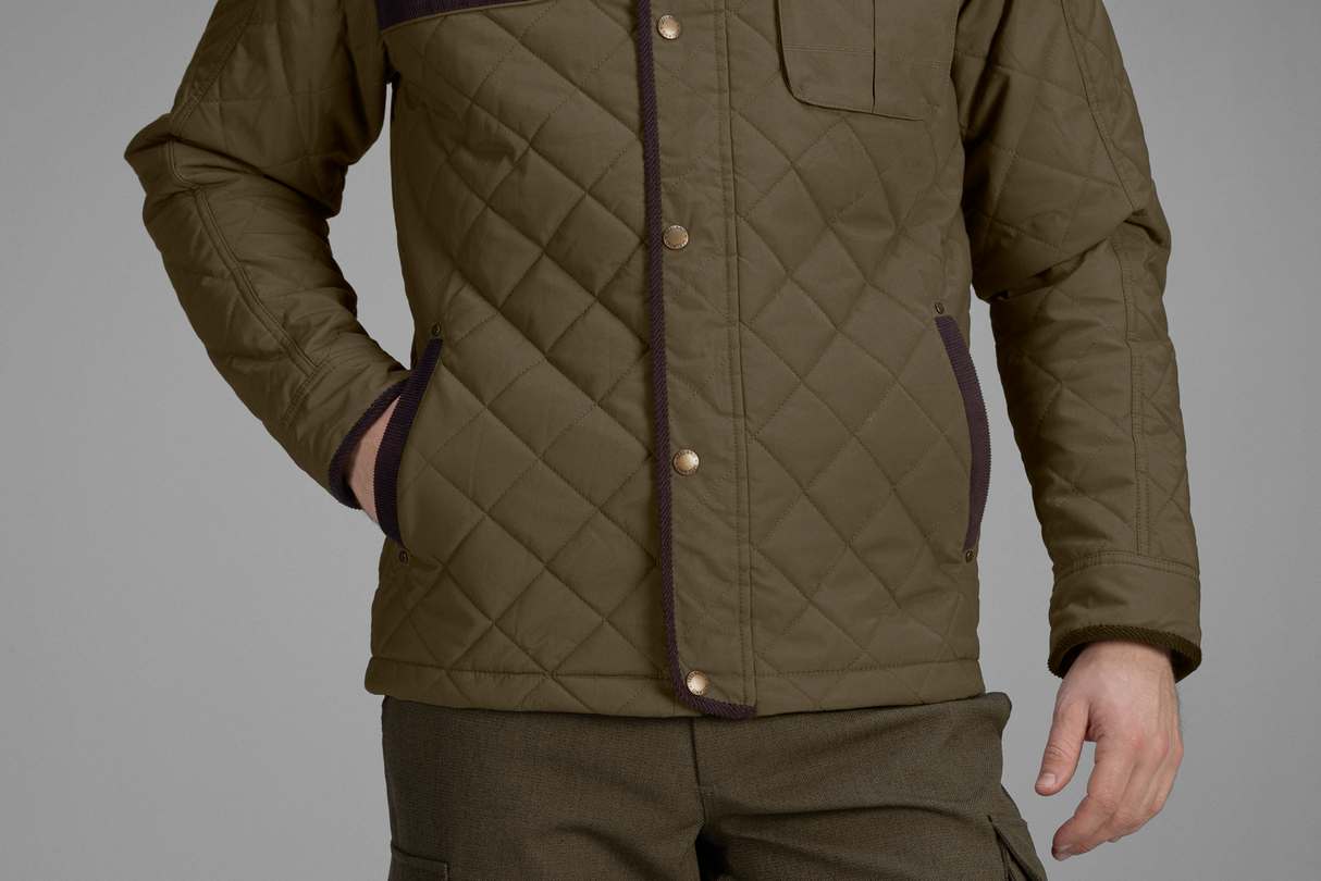 Woodcock Advanced - quilt jakke - Shaded olive - Seeland