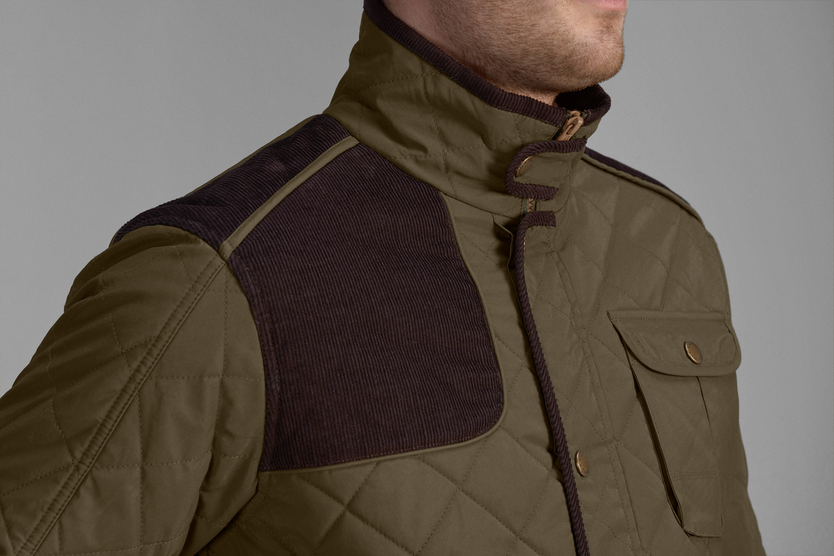 Woodcock Advanced - quilt jakke - Shaded olive - Seeland
