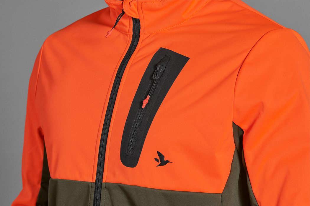 Force Advanced softshell jakke Hi-vis orange - Seeland