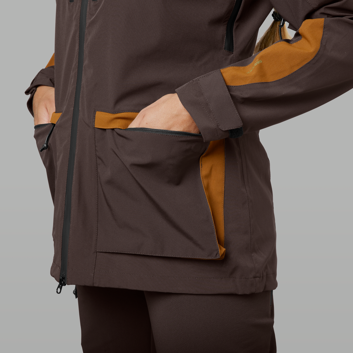 Dog Active jakke Women - Dark brown - Seeland