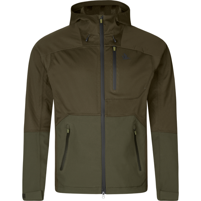 Hawker Shell II jakke Pine green - Seeland