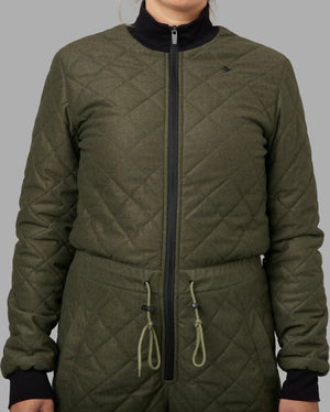 Maya Lady onepiece Pine green melange - Seeland