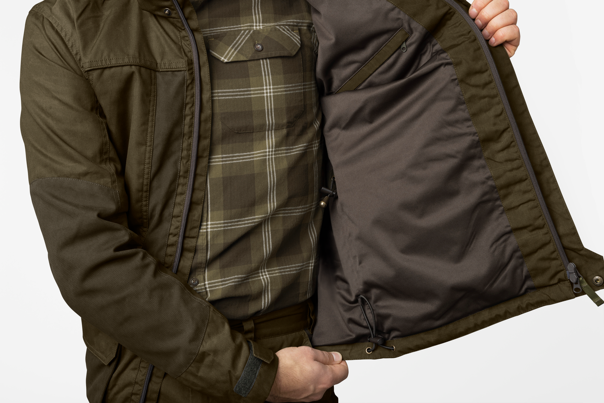 Key-Point Elements - jakke Pine green/Dark brown - Seeland