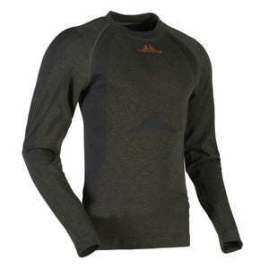 Titan Merino Sweater - Base Layer Hunting Green - Swedteam