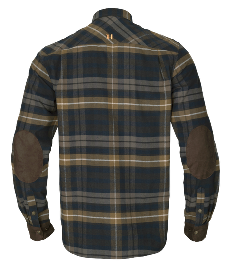 Jarne shooting L/S skjorte Dark olive - Härkila
