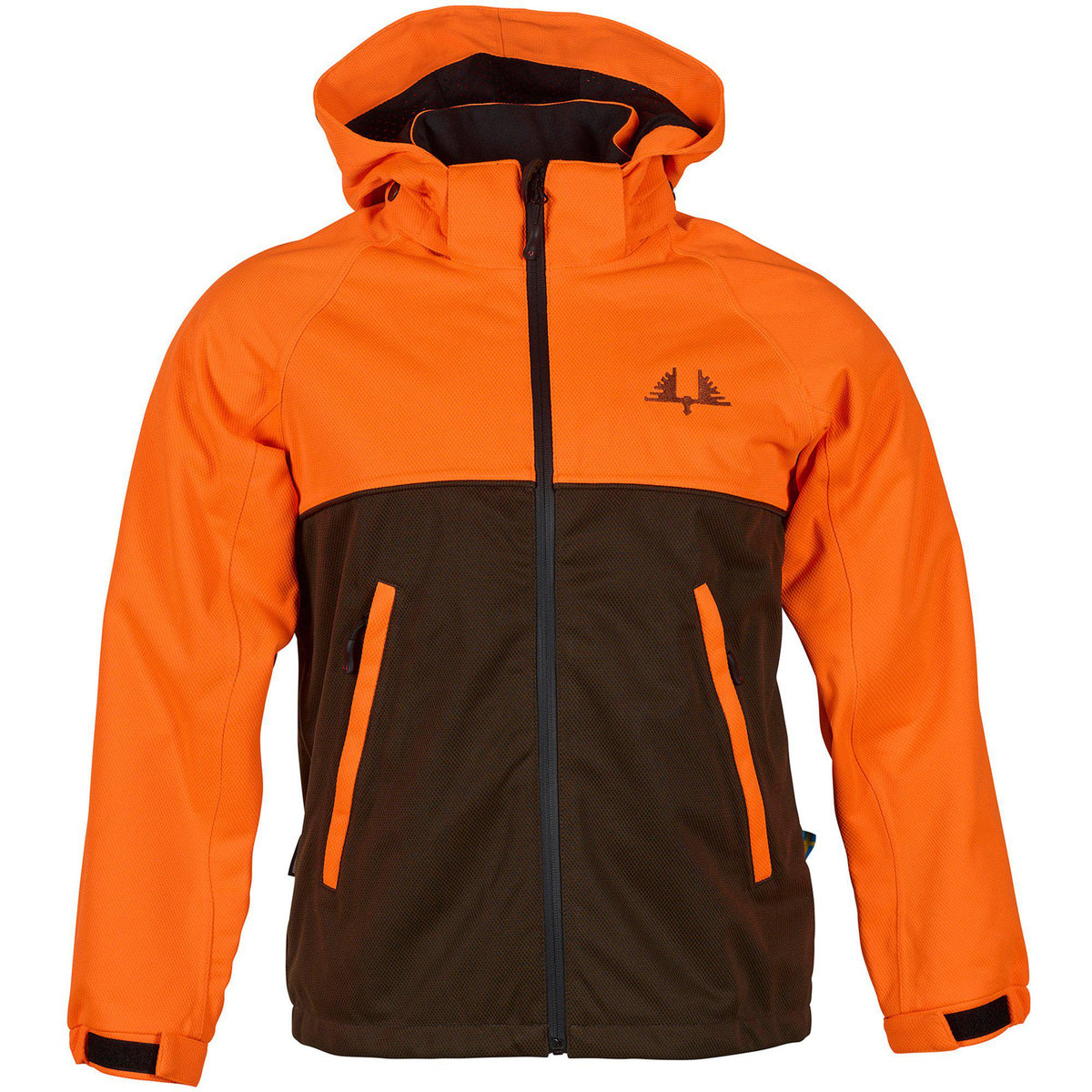 Str. 160 - Ridge Junior Hunting Jacket - Orange Neon - Swedteam - Ombytningsvare