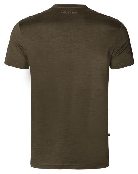 Härkila Base All Season S/S t-shirt - Willow green - Härkila