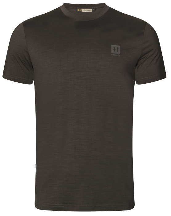 Härkila Base All Season S/S t-shirt - Shadow brown - Härkila