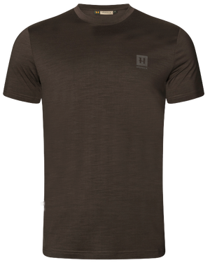 Härkila Base All Season S/S t-shirt - Shadow brown - Härkila